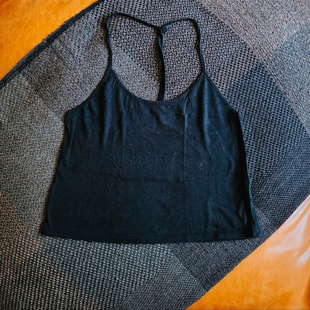 3/$20 Victoria’s Secret Black Racerback Tank (Size XS)